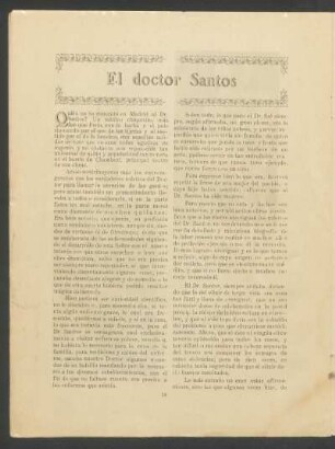 El doctor Santos