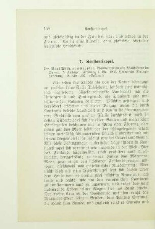 7. Konstantinopel