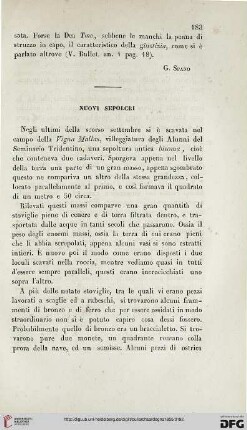 Nuovi sepolcri