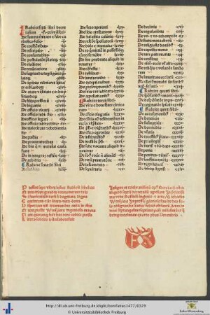 Rubrice sexti libri decretalium