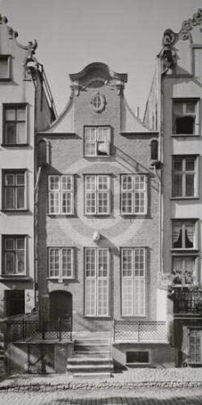Fassade des Bürgerhauses Heiliggeistgasse 66 in Danzig