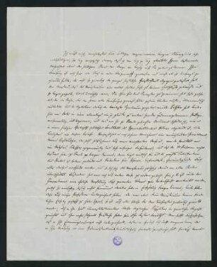 Brief vom 15. Juli 1849