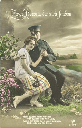 Zwei Herzen, die sich fanden - Mein ganzes Herz erbebet [...]