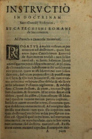 Doctrina sacri concilii Tridentini et Catechismi romani