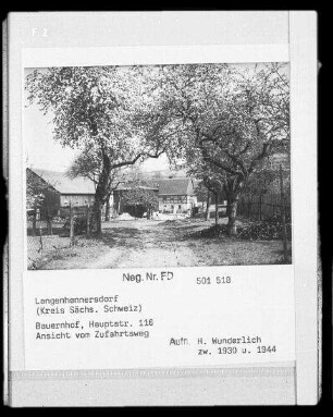 Bauernhof, Langenhennersdorf
