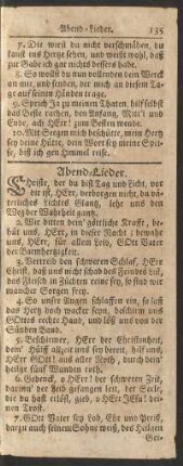 Abend-Lieder