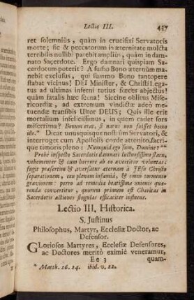 437-451, Lectio III