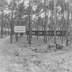 Boxberg : Boxberg. Aufbau Kraftwerk Boxberg. Baracke der Aufbauleitung