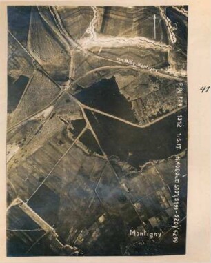 Foto des Geländes um und nördlich von Montigny (-en-Gohelle) (Luftbild)