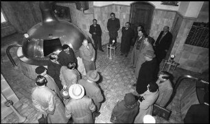 Rothaus: Brauerei Rothaus, Gruppe der Besichtigungsteilnehmer
