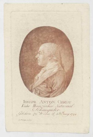 Bildnis des Ioseph Anton Christ