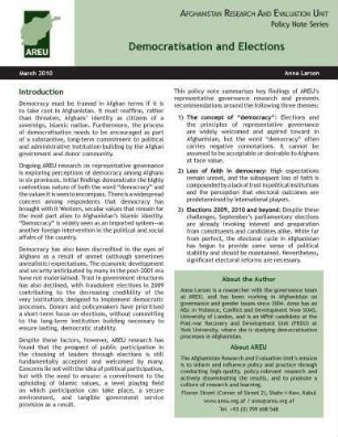 Democratisation and elections