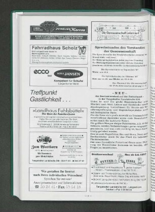 Treffpunkt Gastlichkeit ...