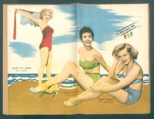 Mamie van Doren, Colleen Miller, Merry Anders - [Ilustración] : Pebetas de PBT