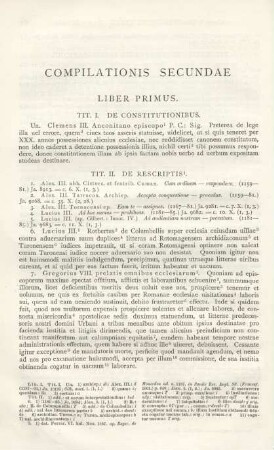 Compilationis secundae