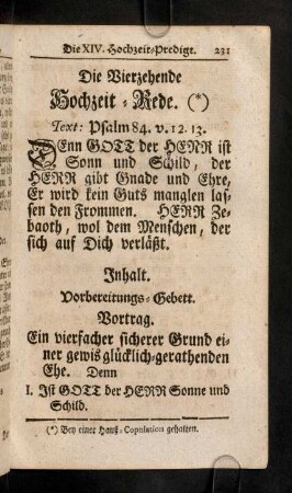 231-235, Text; Inhalt; Eingang