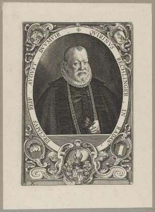 Bildnis des Qvirinvs Rechlinger
