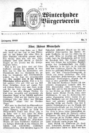 Altes, schönes Winterhude