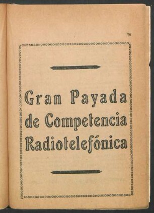 Gran Payada de Competencia Radiotelefónica