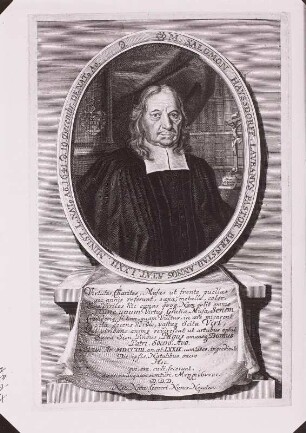 Bildnis des Theologen Salomon Haussdorff