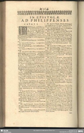 In Epistolae Ad Philippenses