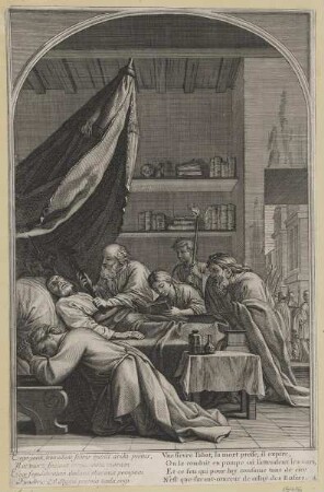 Bildnis des Raymond Diocrès (Tod des Gelehrten)