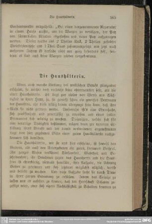 Die Haushälterin
