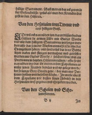Van den Scholen und Scholemesterenn.