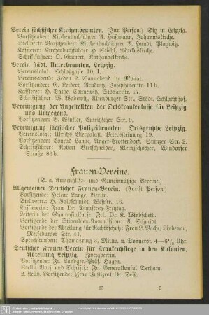 Frauen-Vereine