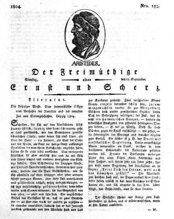 Nro. 182., Dienstag den 11. September