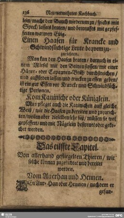 Das eilffte Kapitel. Von allerhand gefliegelten Thieren
