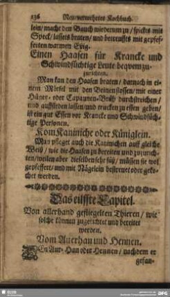 Das eilffte Kapitel. Von allerhand gefliegelten Thieren