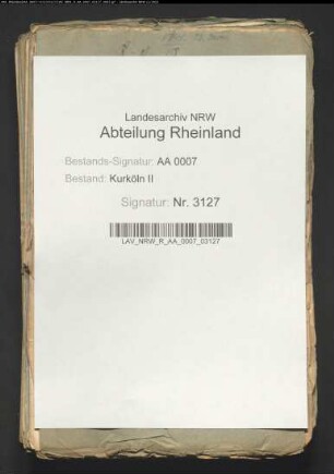 Gedruckte kurkölnische Edikte und Verordnungen