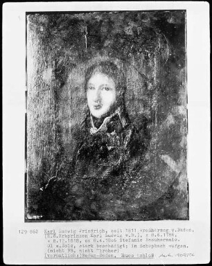 Karl Ludwig Friedrich, seit 1811 Großherzog von Baden