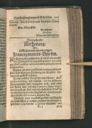 Dreyzehende Abtheilung,
