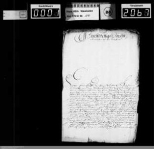 . 1697: Januar 1697