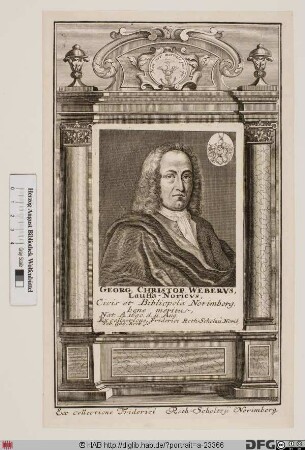 Bildnis Georg Christoph Weber