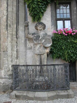 Roland vor dem Rathaus Quedlinburg