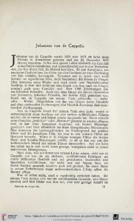 Johannes van de Cappelle
