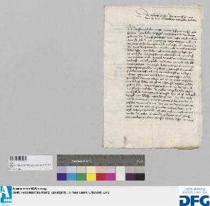 Die Stadt Nürnberg schreibt an Adam von Bibra in Sachen der Cristoffel und Friedrich Nuremberger, nehmen des Schiedsgericht des Bischofs von Würzburg an. - Siegler: die Stadt.