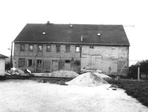 Burkersdorf (Frauenstein-Burkersdorf), Nr. 148. Wohnstallhaus. Hoffront