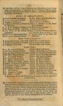 The Royal kalendar and court and city register for England, Scotland, Ireland and the colonies : for the year .... 1825, 1825