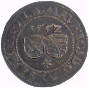 Münze, 1/4 Taler, 1552