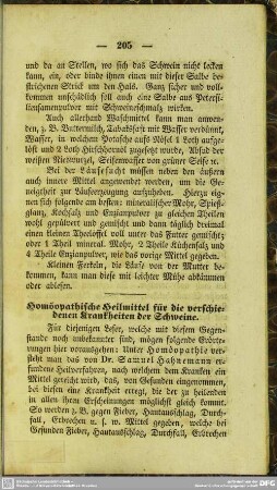 Homöopathische Heilmittel für die verschiedenen Krankheiten der Schweine