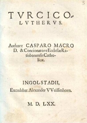 Turcico-Lutherus