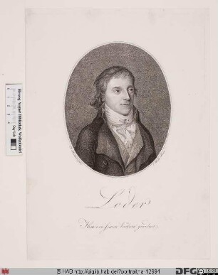 Bildnis Justus Christian Loder (1809 von)