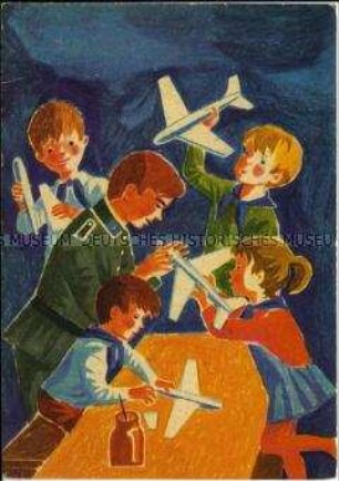 Postkarte der ABC-Zeitung