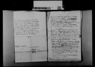 Schreiben von N.N. an August Lamey: Rücktritt Lameys vom Landtagsmandat.
