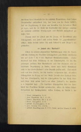 c) Inland oder Ausland ?