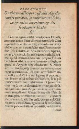 Gratiarum actio pro custodia Angelorum ...